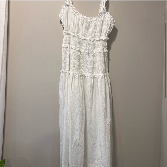 white christmas dresses Marianne Cotton Dress